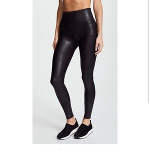 Spanx Faux Leather Leggings 1X